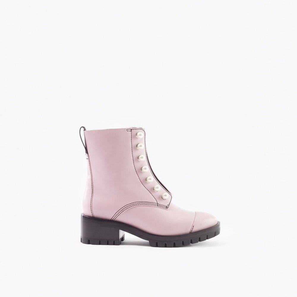 3.1 Phillip Lim Leather Lace-Up Boots